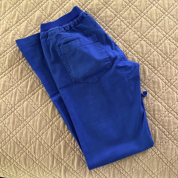 💙 Splendid Royal Blue Cotton Pants 💙 - Picture 2 of 4
